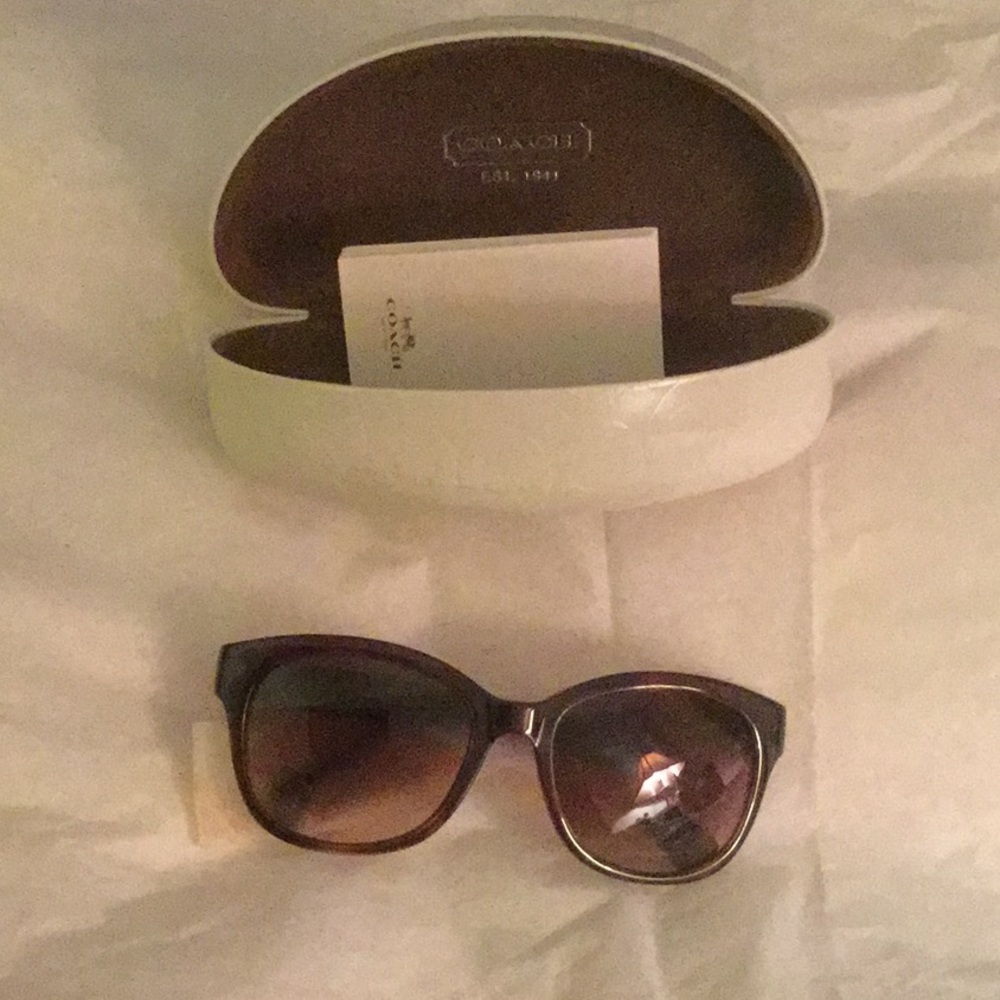 Coach Brown Sunglasses